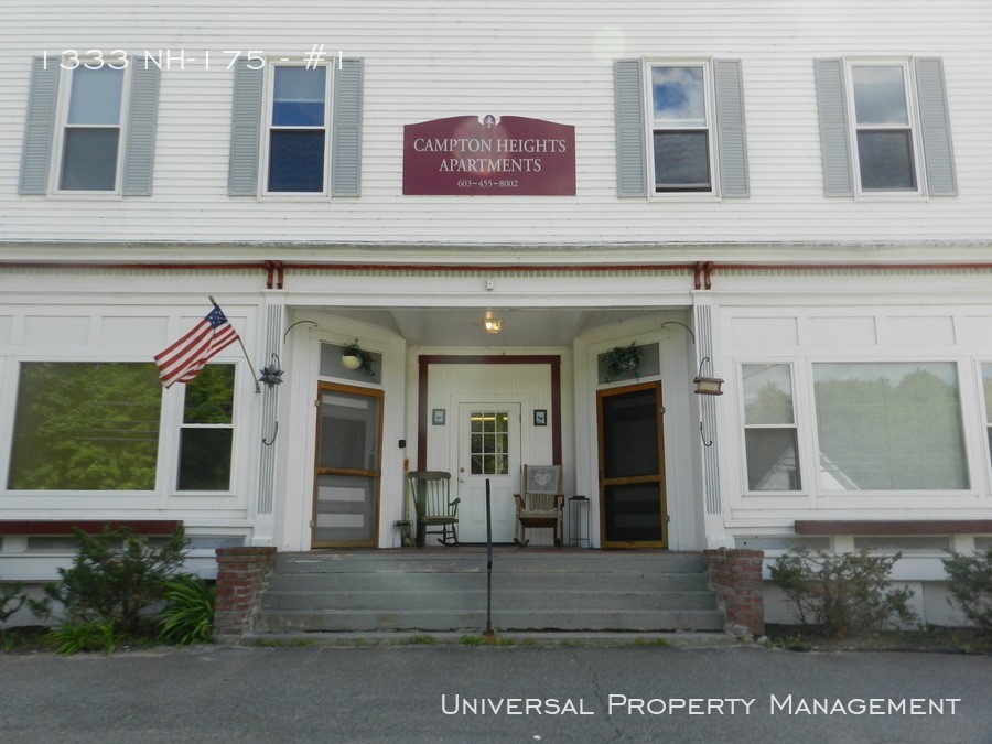Campton Apartment: 1333 NH-175