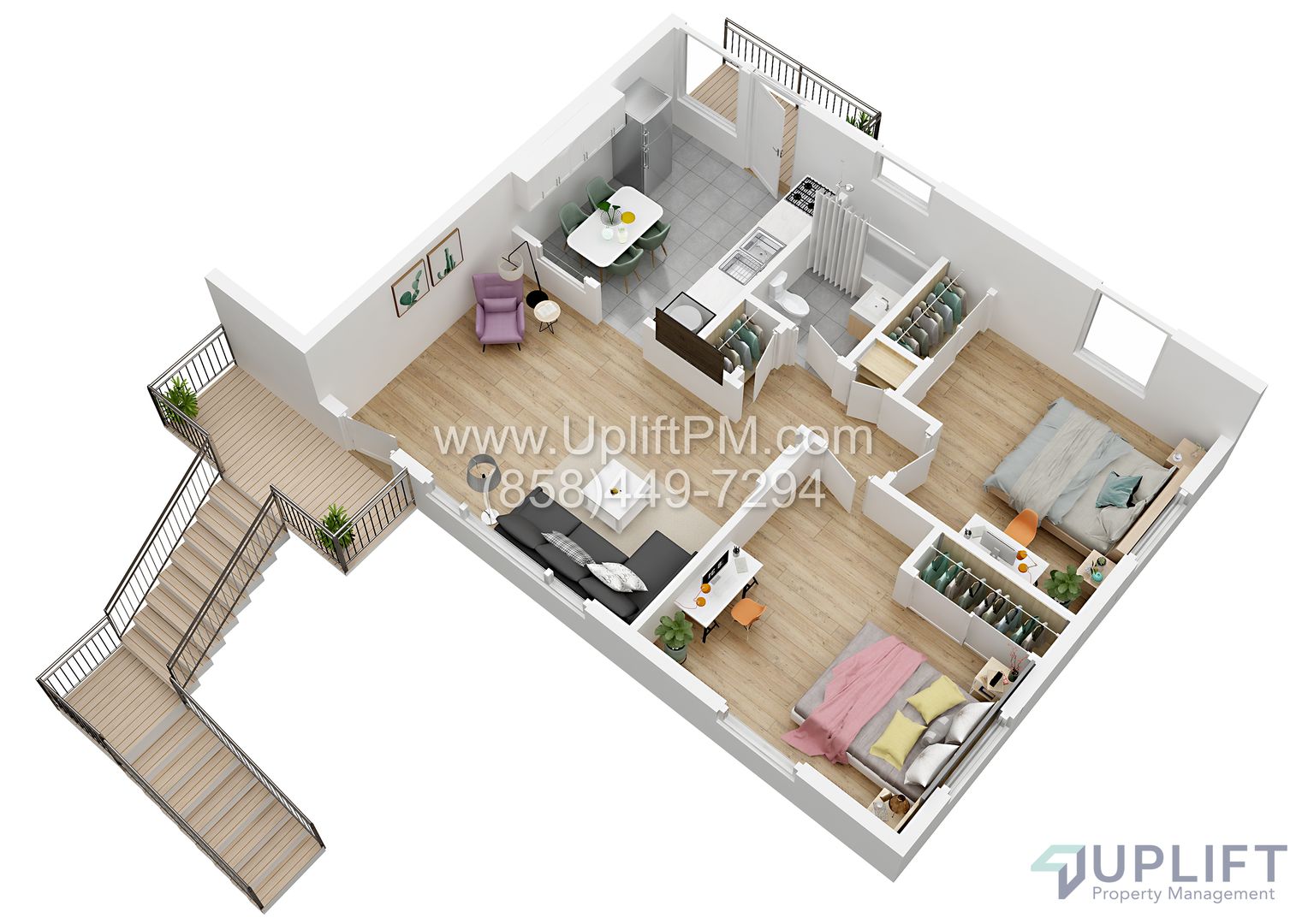 San Diego Apartment: 4827 Castle Ave