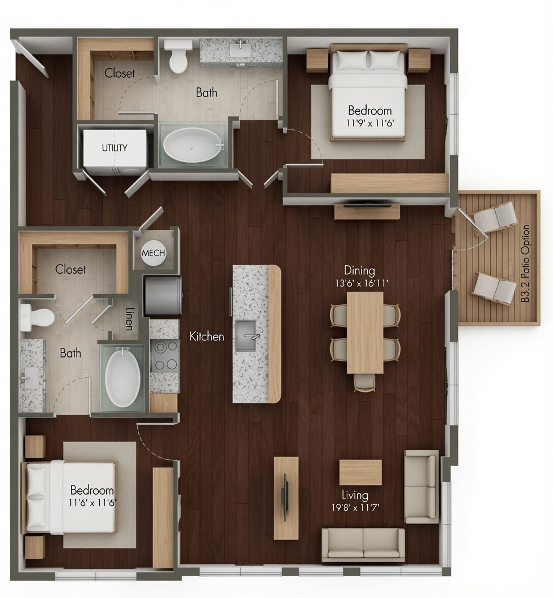 Dallas Apartment: 3411 Oak Grove Ave.