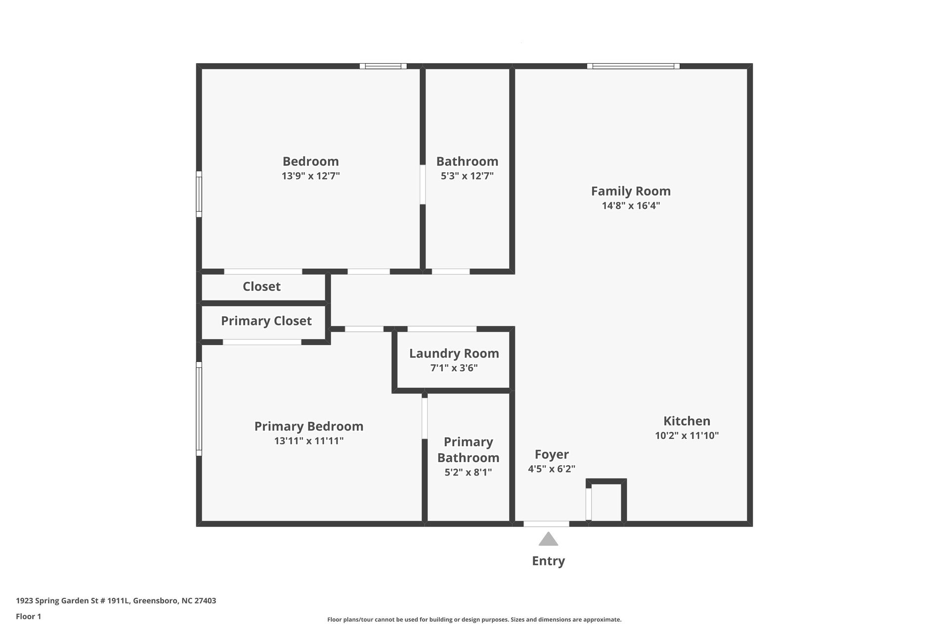 Greensboro Apartment: 903 Reynolds Place; 1911, 1915, 1919, 1921, 1923 Spring Garden St