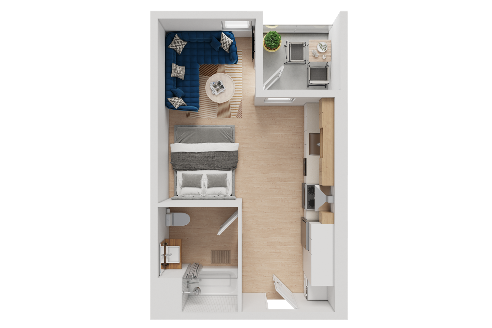 San Diego Apartment: 3843 8th Ave.