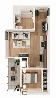 1 Bed 1 Bath Rental at 3729 10th Ave - 702, San Diego, CA – photo 1