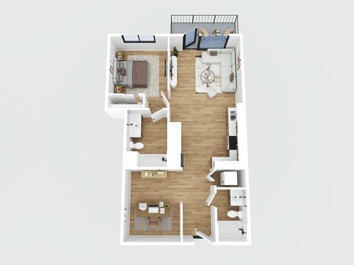Brickhouse North Park — Boutique Living with Rooftop Views, Curated Amenities, and Expansive Outdoor Living Space – photo 1