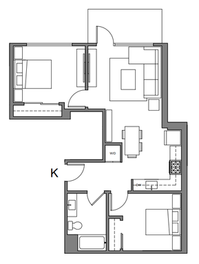 Brickhouse North Park — Boutique Living with Rooftop Views, Curated Amenities, and Expansive Outdoor Living Space – photo 1
