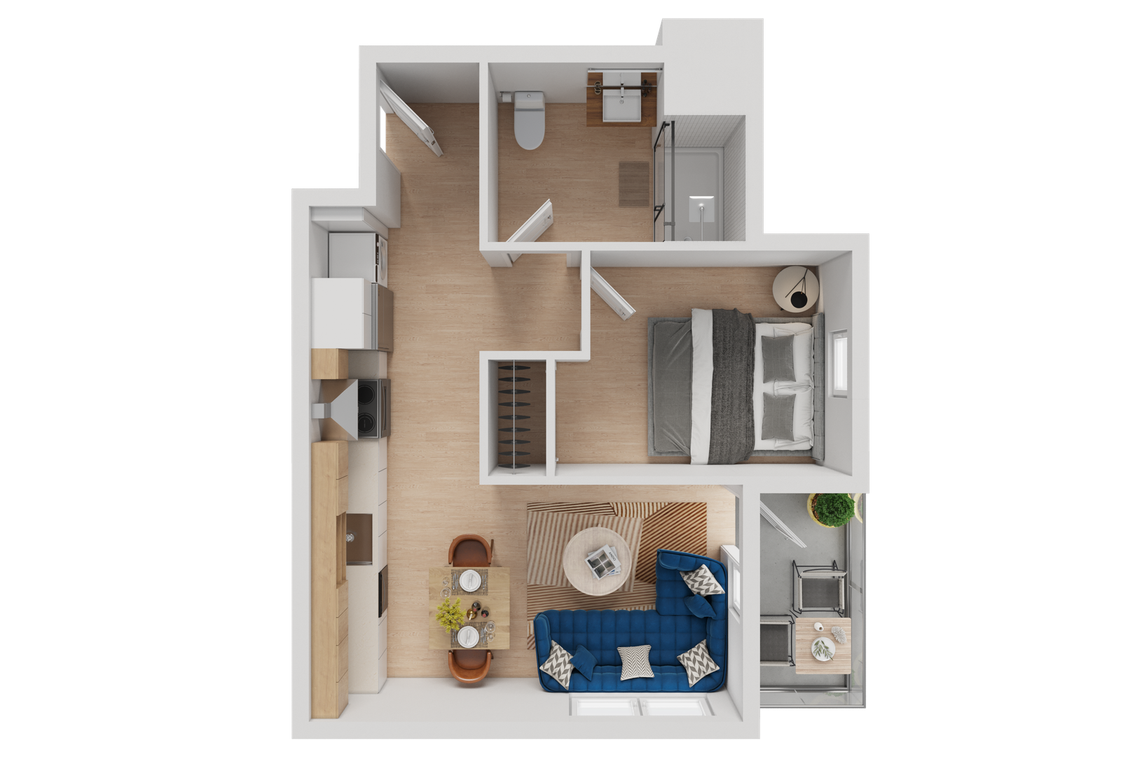 San Diego Apartment: 3843 8th Ave.