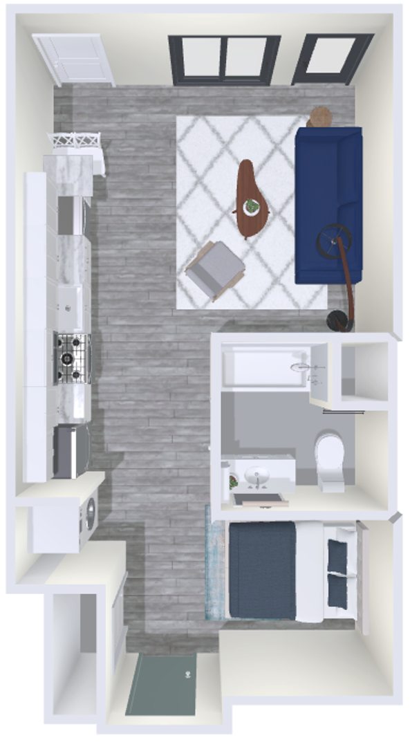 San Diego Apartment: 3066 North Park Way