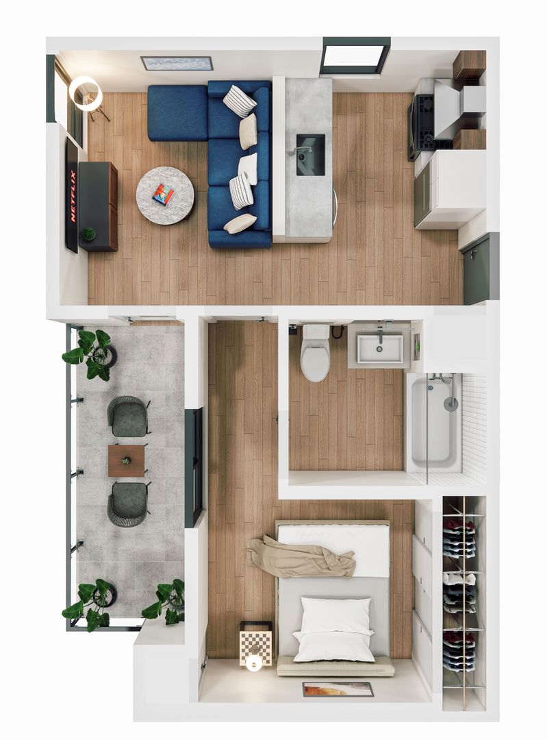 San Diego Apartment: 3729 10th Ave