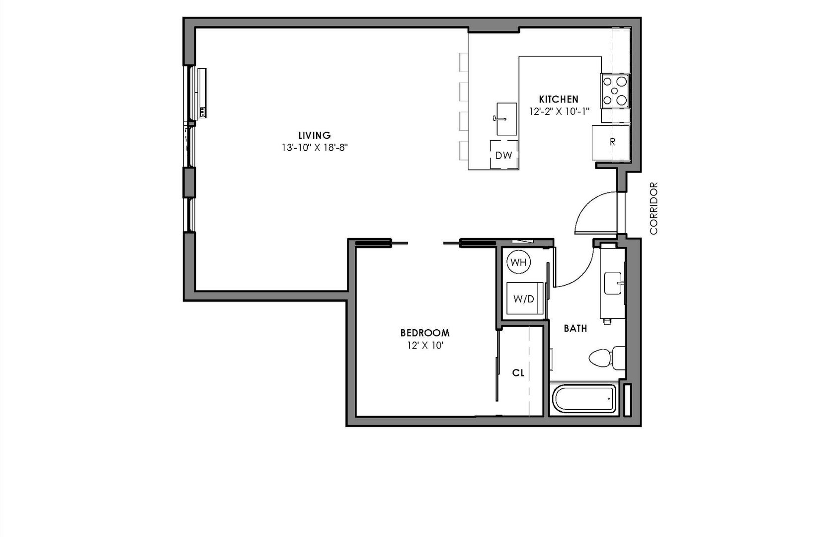 Lacey Apartment: 2463 Hogum Bay Rd NE