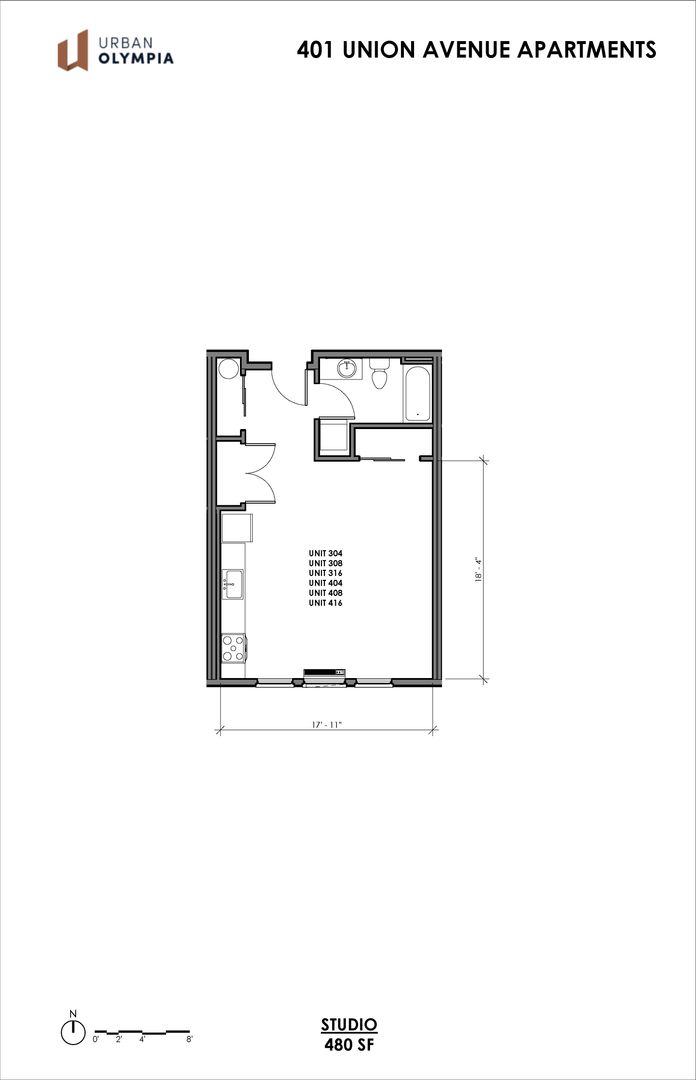 Olympia Apartment: 401 Union Ave SE