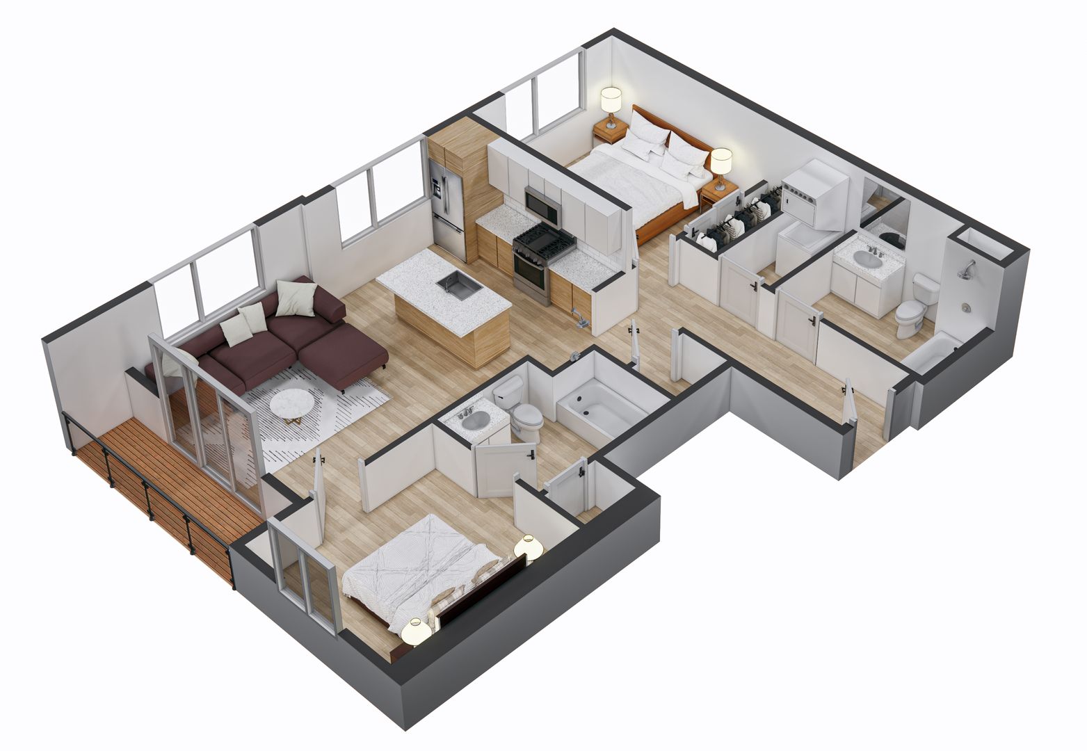 Denver Apartment: 5256 N Federal Blvd