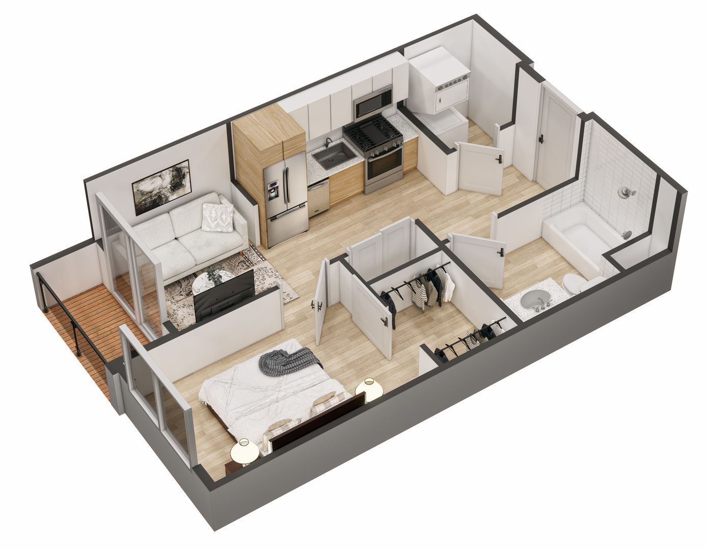 Denver Apartment: 5256 N Federal Blvd