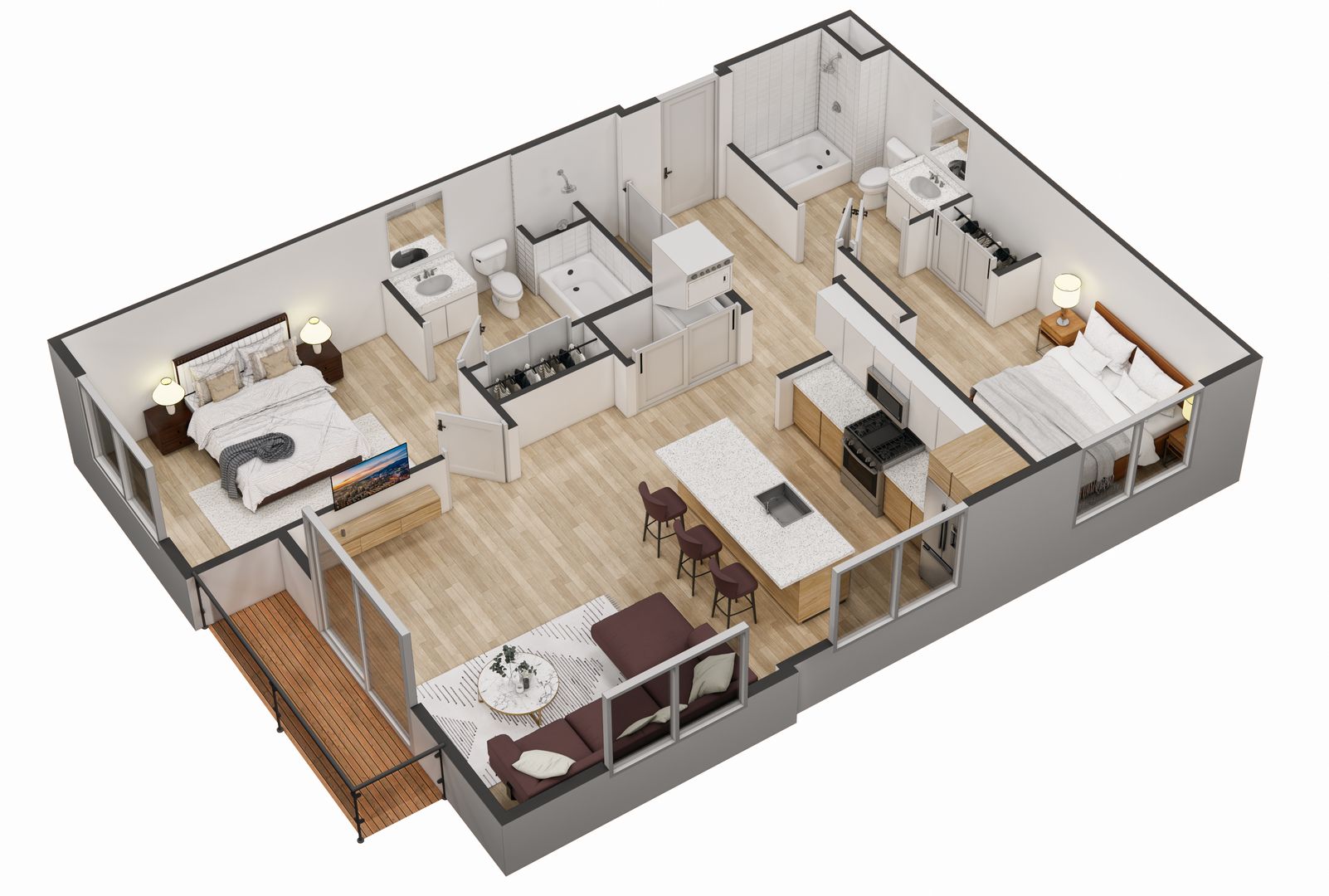 Denver Apartment: 5256 N Federal Blvd