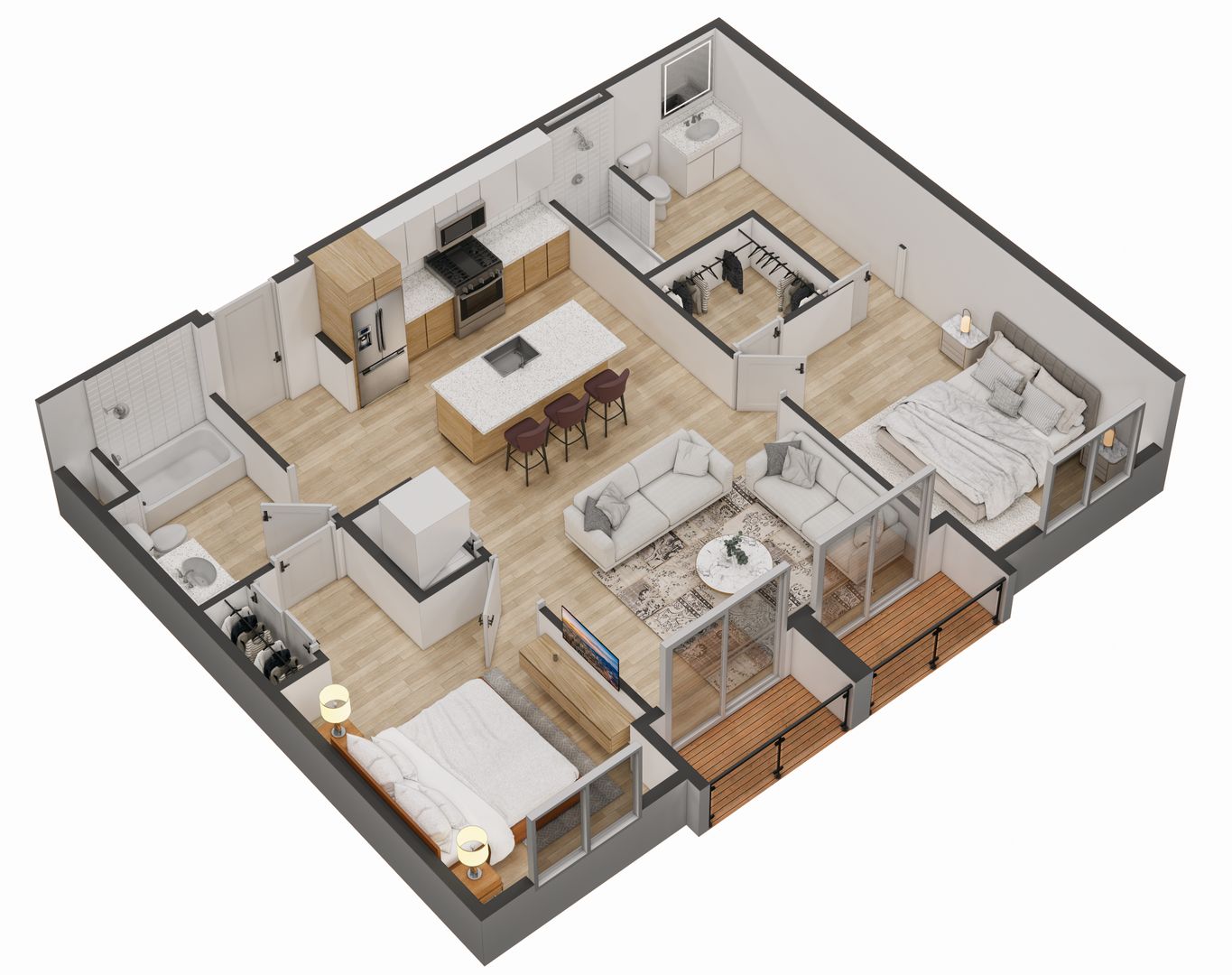 Denver Apartment: 5256 N Federal Blvd