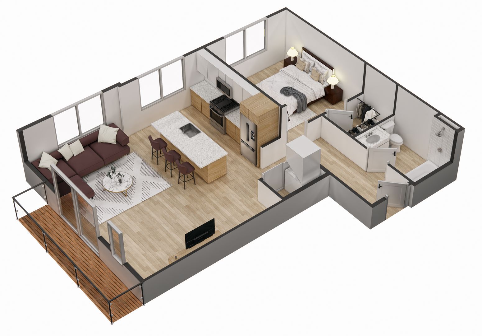 Denver Apartment: 5256 N Federal Blvd