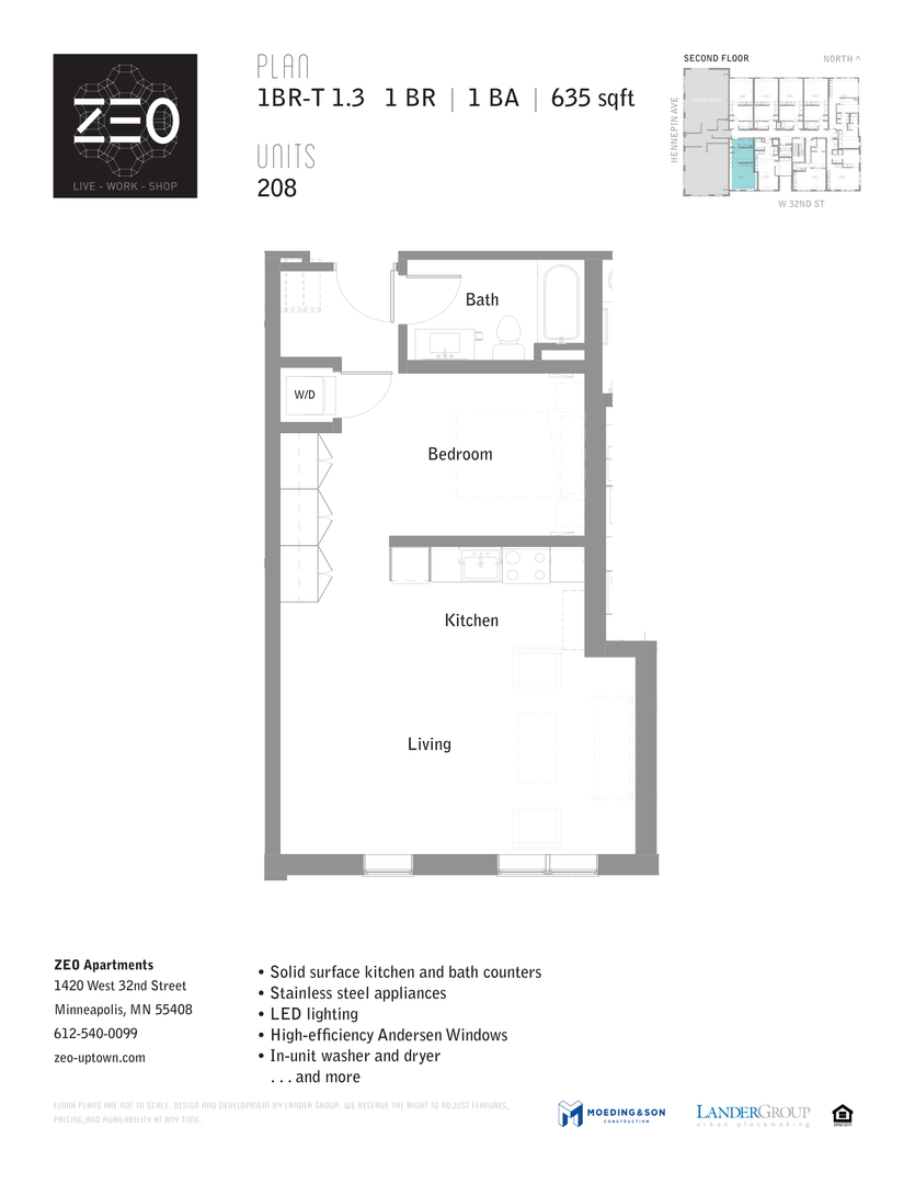 Minneapolis Apartment: 1420 W 32nd St