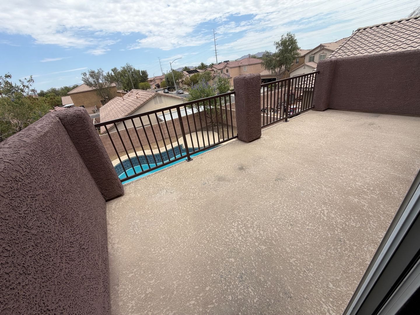Roof deck at casa6420