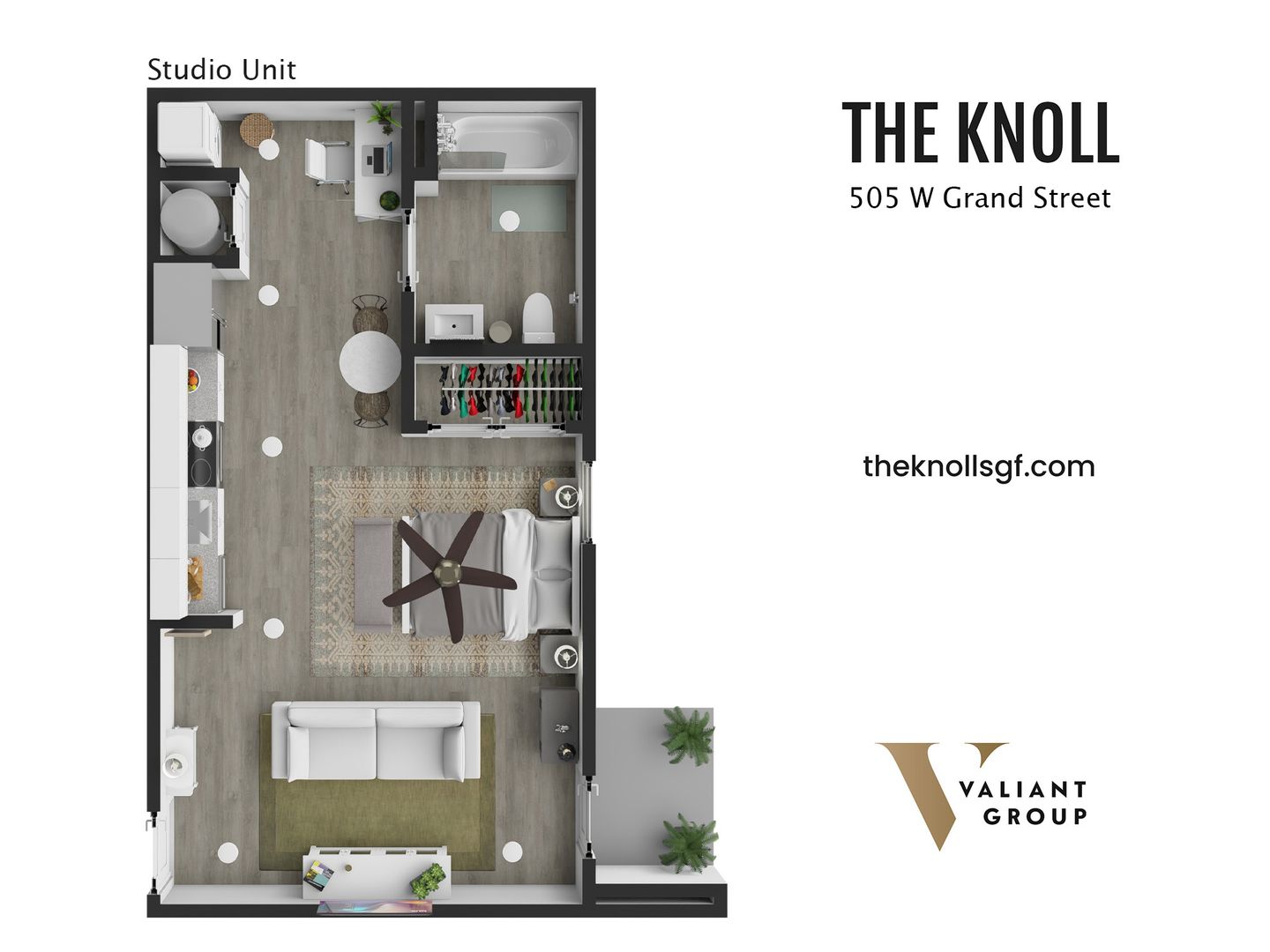 Springfield Apartment: 505 W Grand St