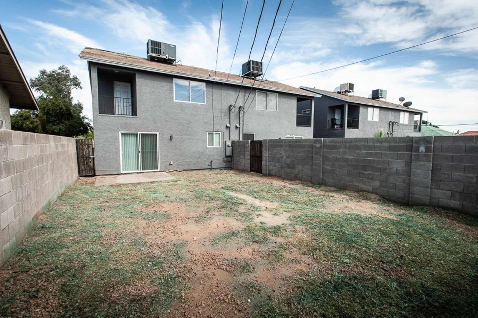 Private outdoor area shown at 35th Avenue Townhouse.