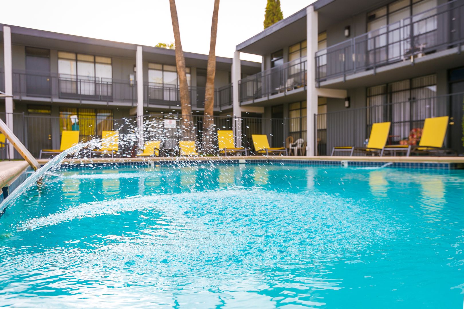 Pool and poolside area at The Marlowe.