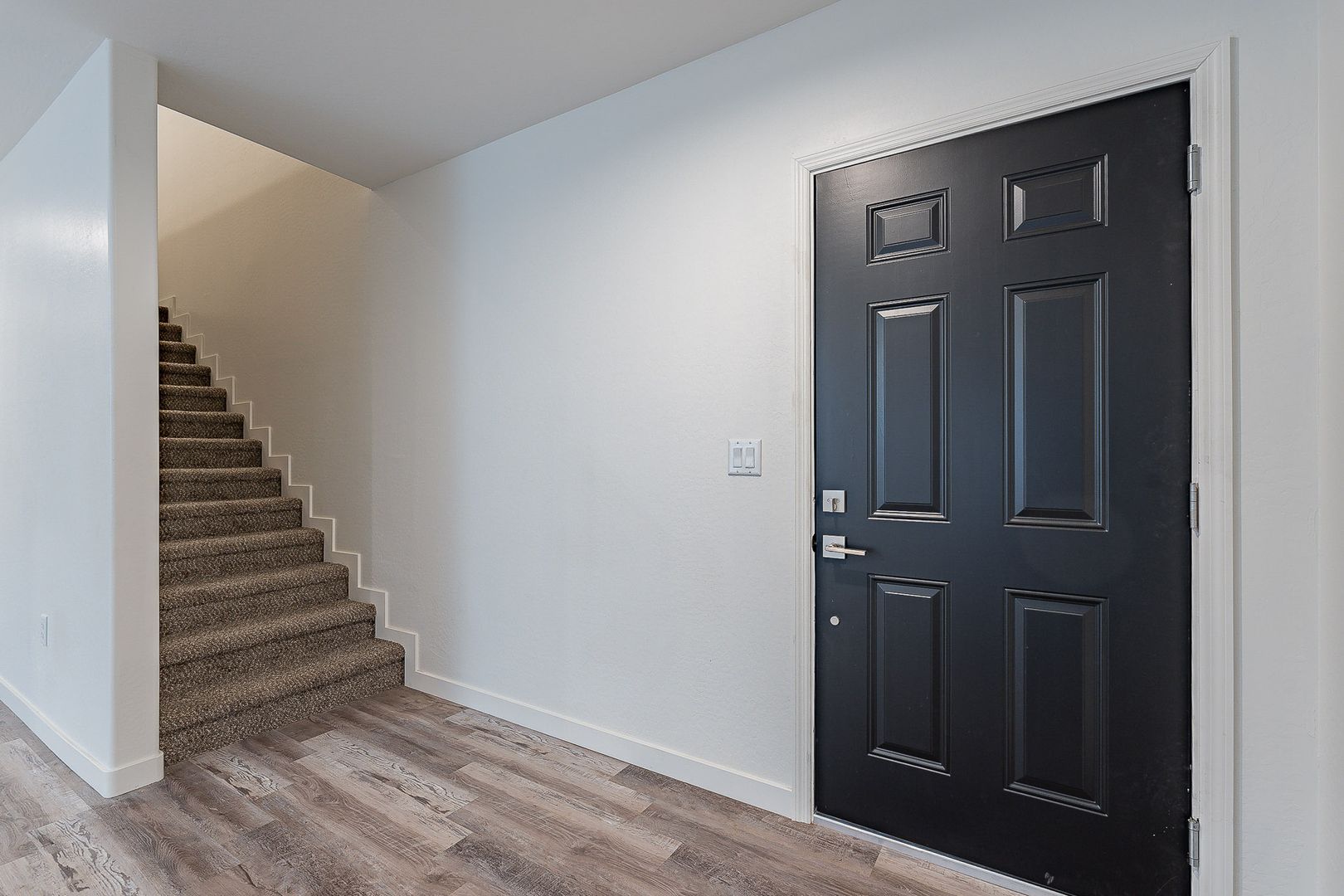 Apartment entry at La Vie.