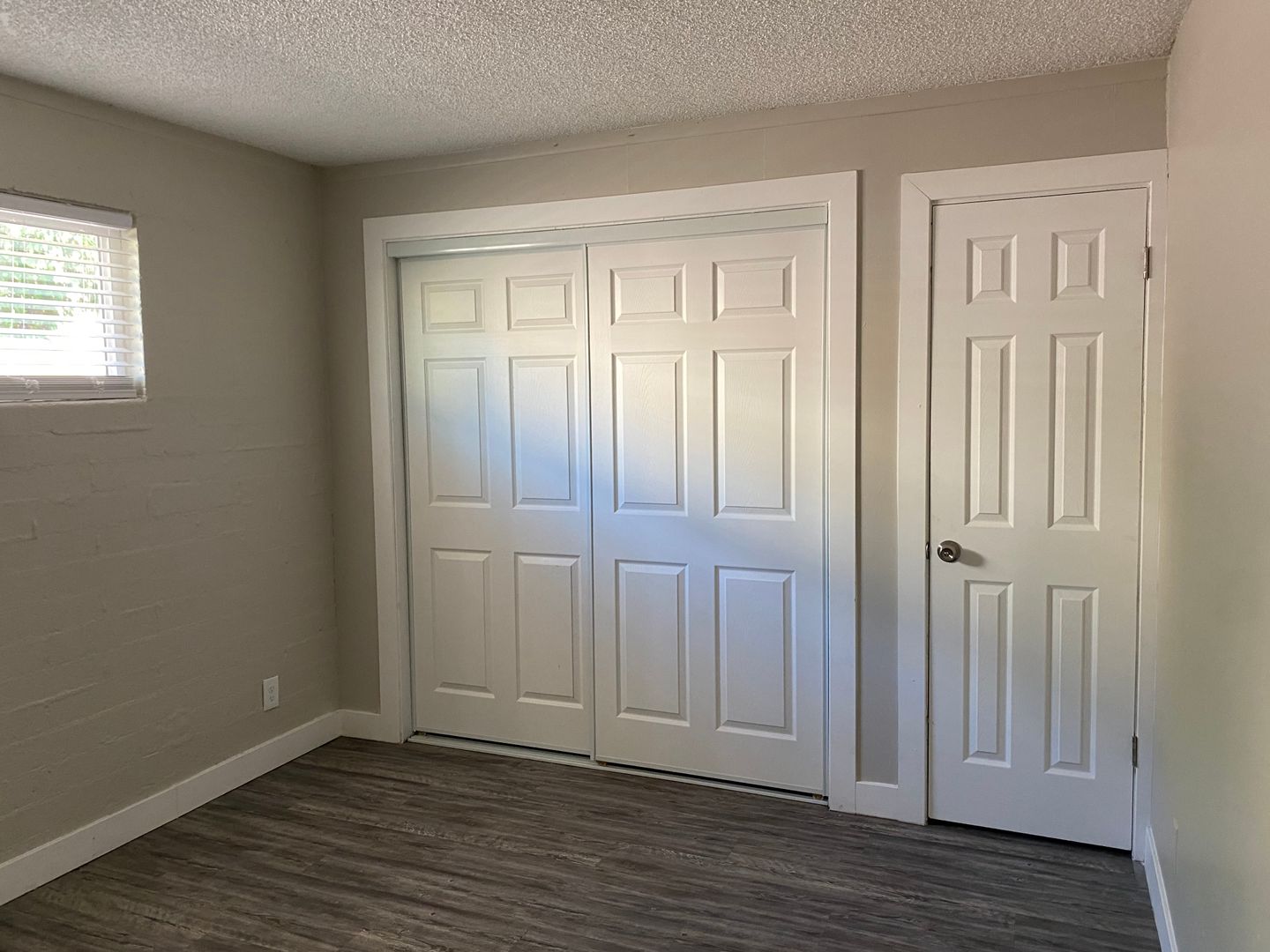 Representative unfurnished bedroom at Capri on Glenrosa.