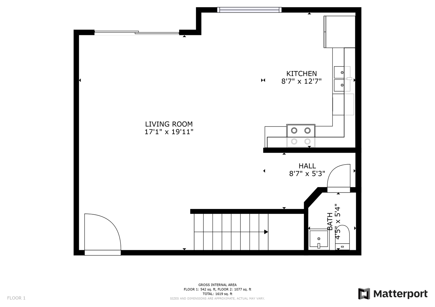 Floor-plan diagram at La Vie.