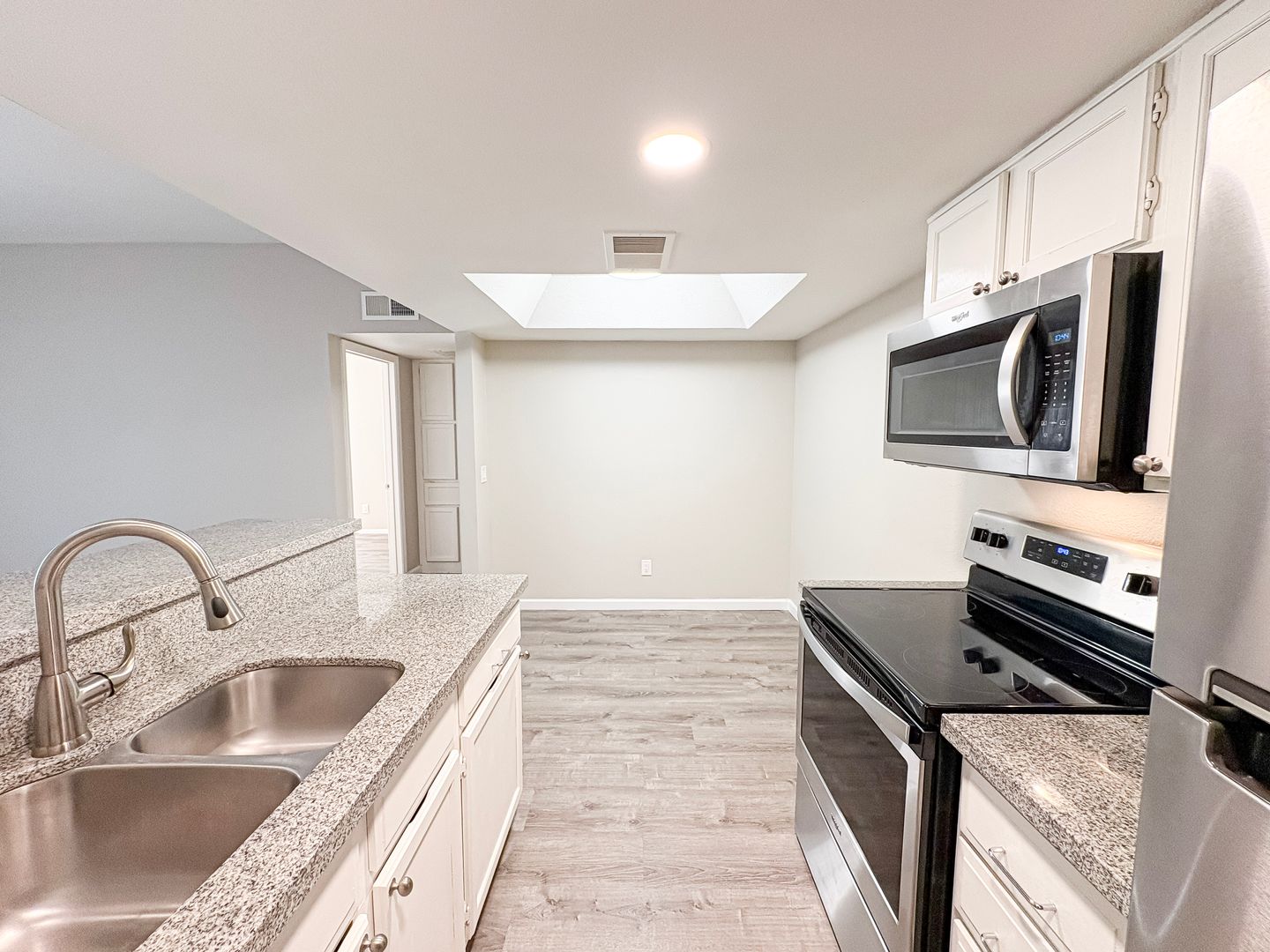 Apartment kitchen at Maryland Court.