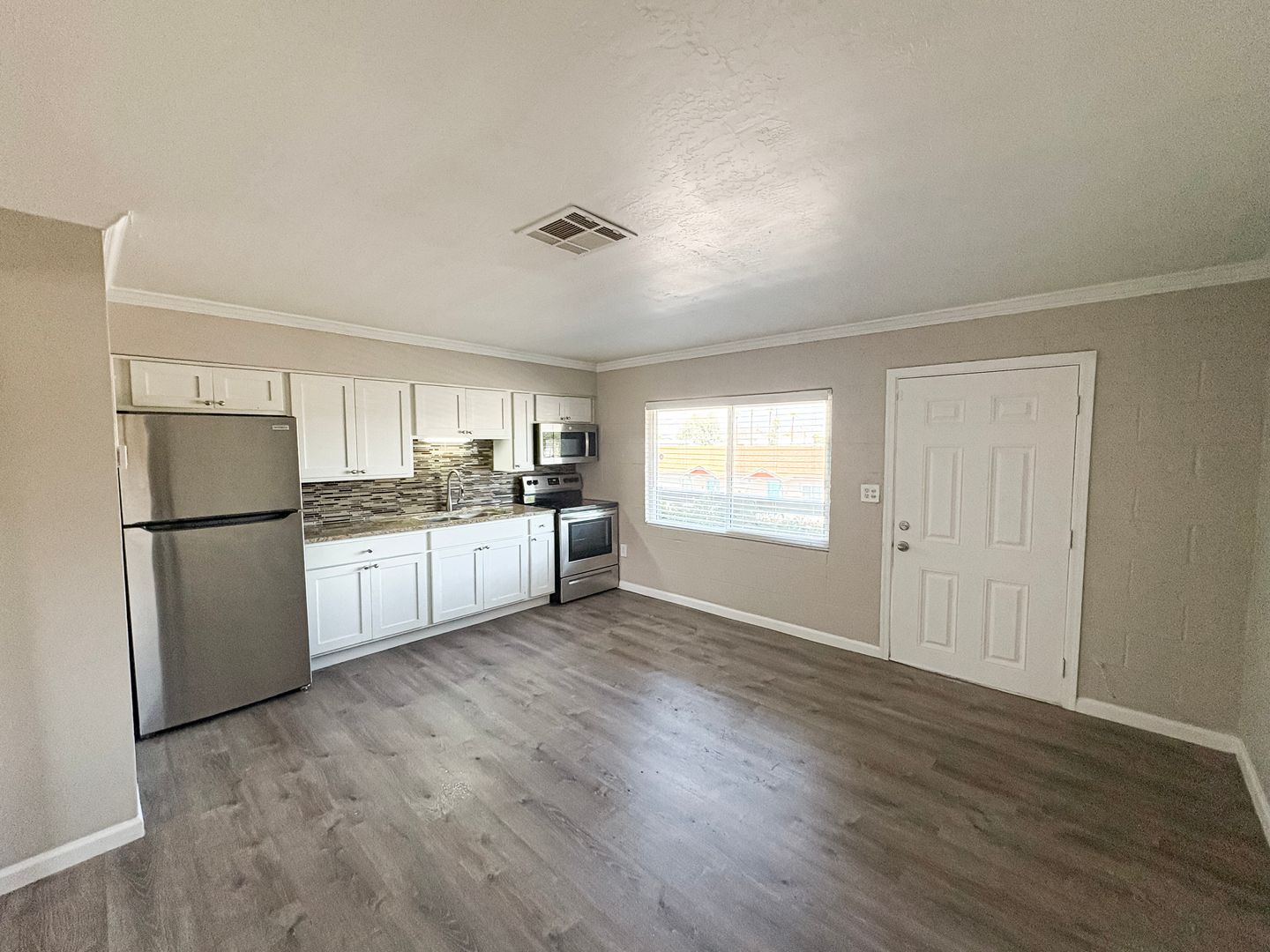 Unfurnished apartment interior at The Vines.