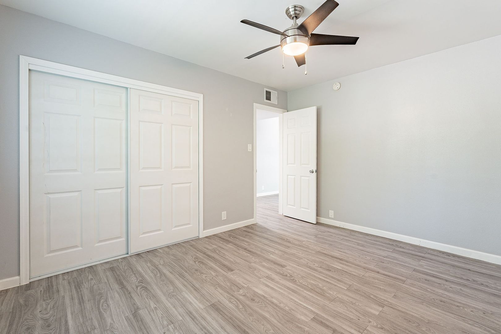Unfurnished bedroom at 301 Courtyard Living.