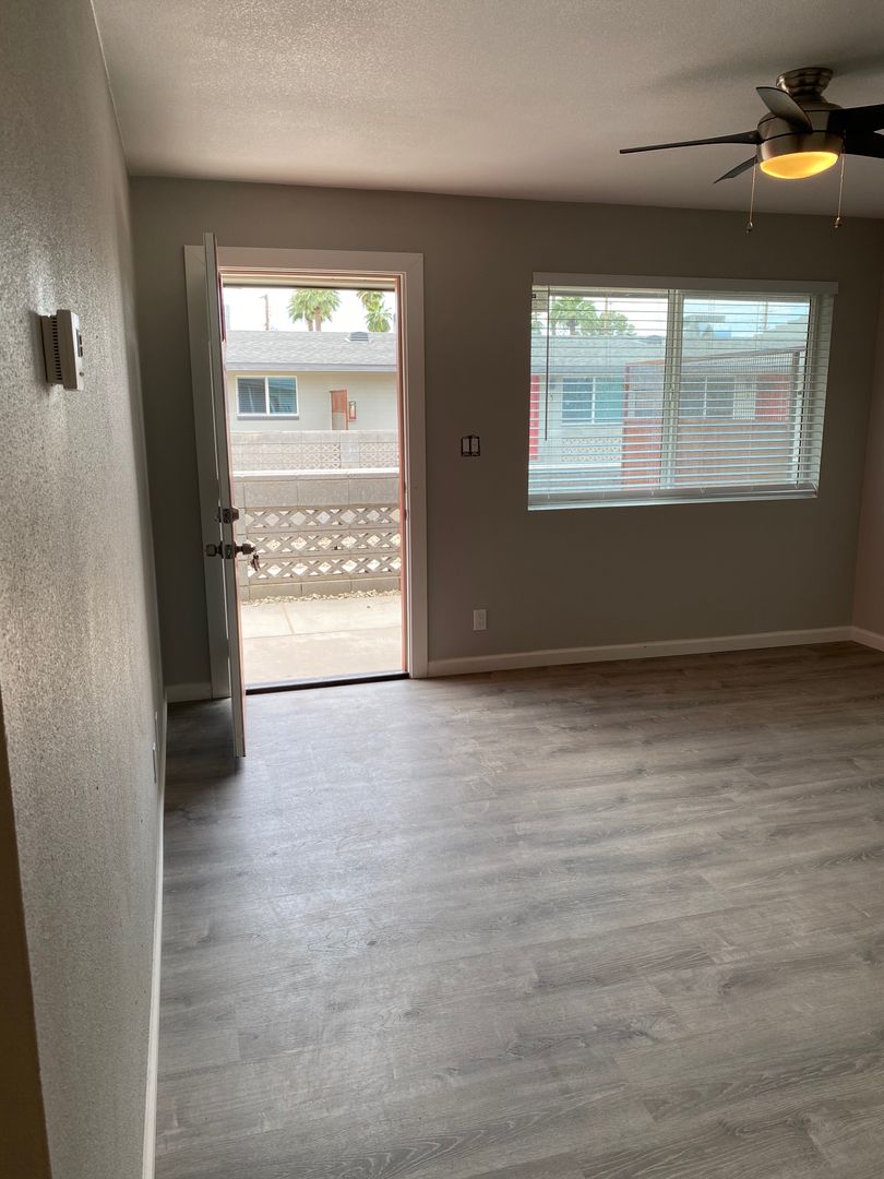 Unfurnished apartment interior — representative home at La Vie.