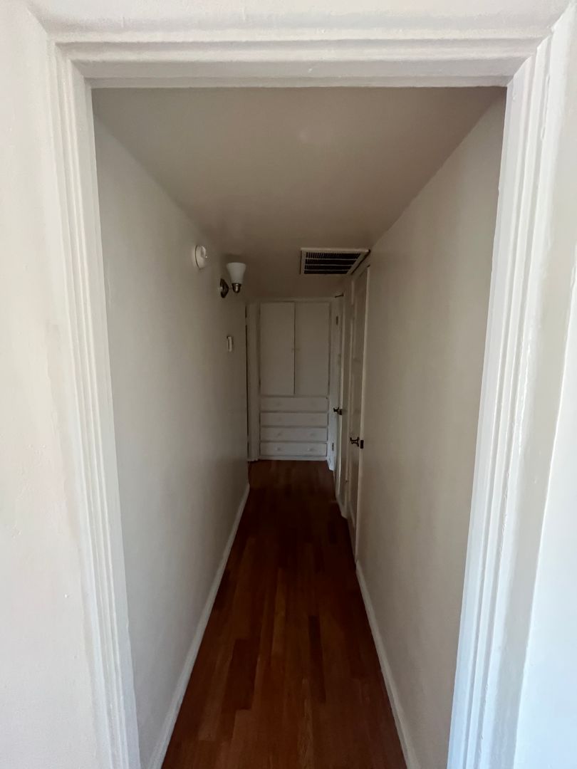 Apartment interior at San Juan Apartments.