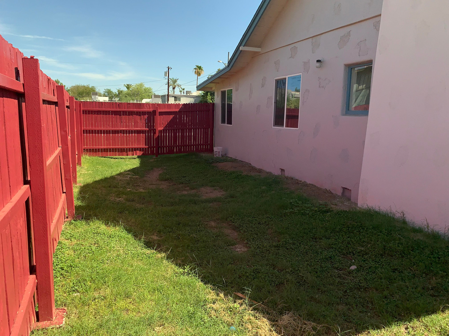 Private outdoor area shown at Highland West Casitas.