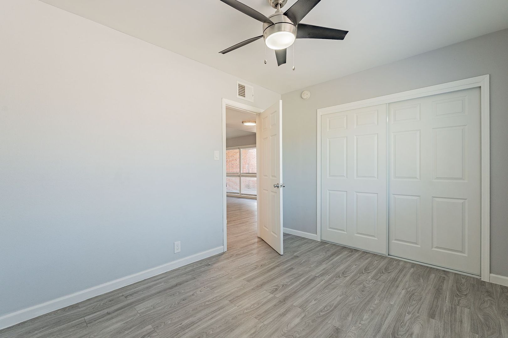 Unfurnished bedroom at 301 Courtyard Living.