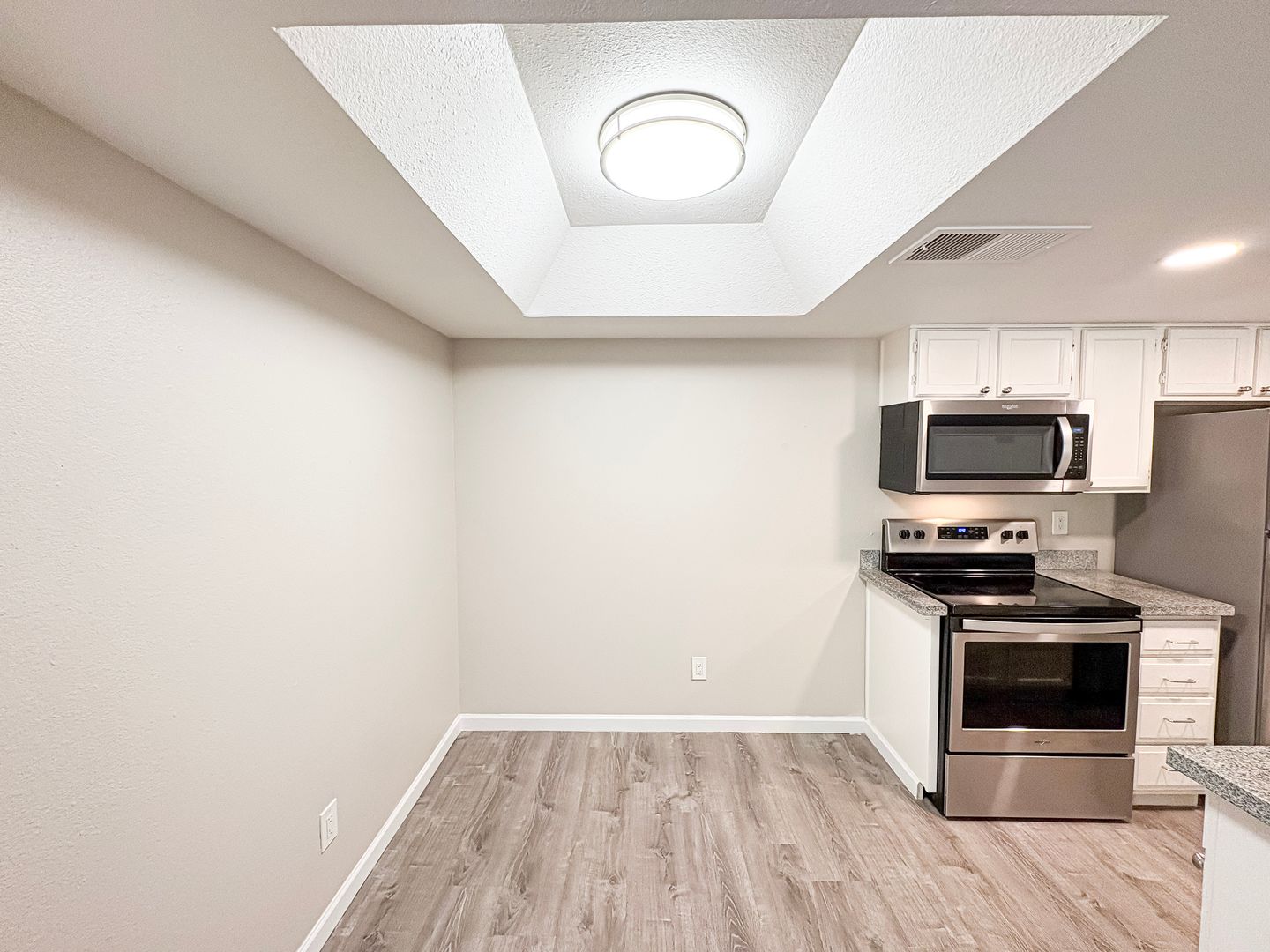 Apartment kitchen at Maryland Court.