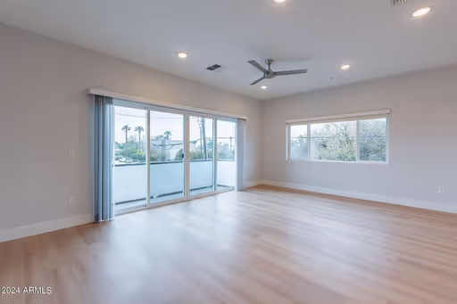 Unfurnished apartment interior — representative home at Halcyon on 18th Street.