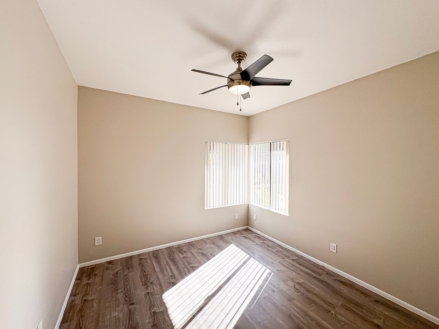 Unfurnished bedroom at Maryland Court.