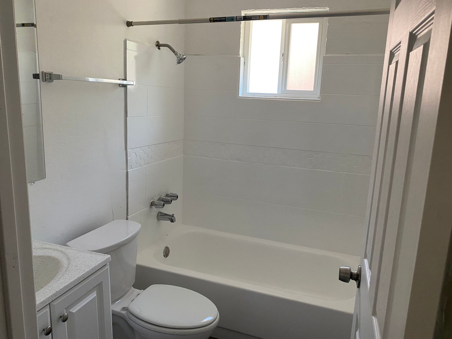 Representative apartment bathroom at Capri on Glenrosa.