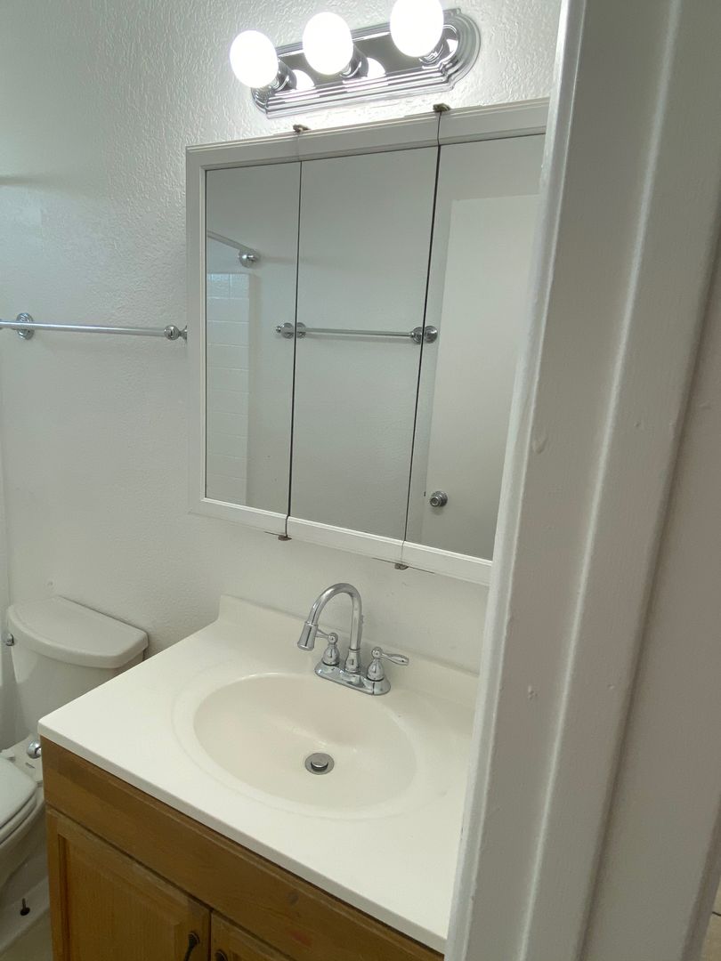Apartment bathroom — representative home at 10015 North 9th Avenue.