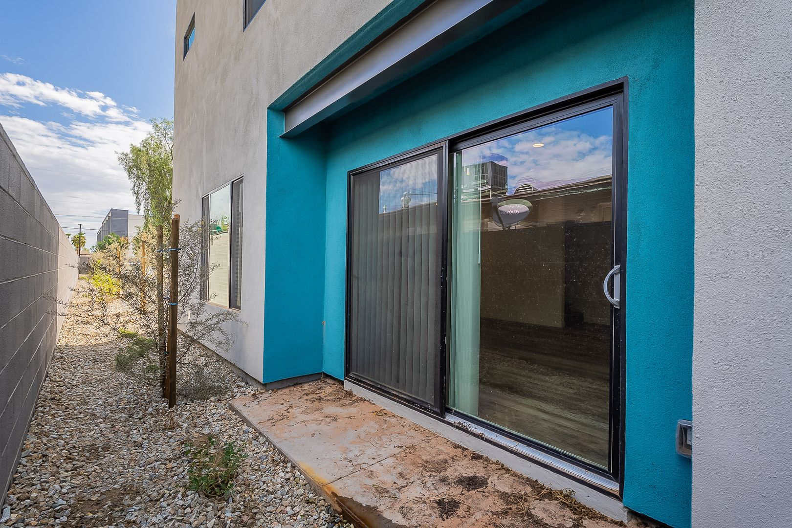 Private outdoor area shown at La Vie.