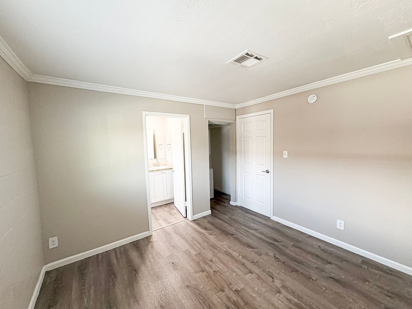 Unfurnished bedroom at The Vines.