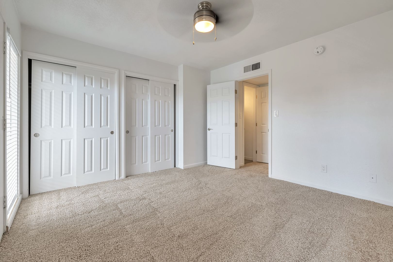 Representative unfurnished bedroom at The Spot.
