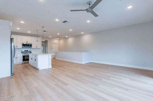 Unfurnished apartment interior — representative home at Halcyon on 18th Street.