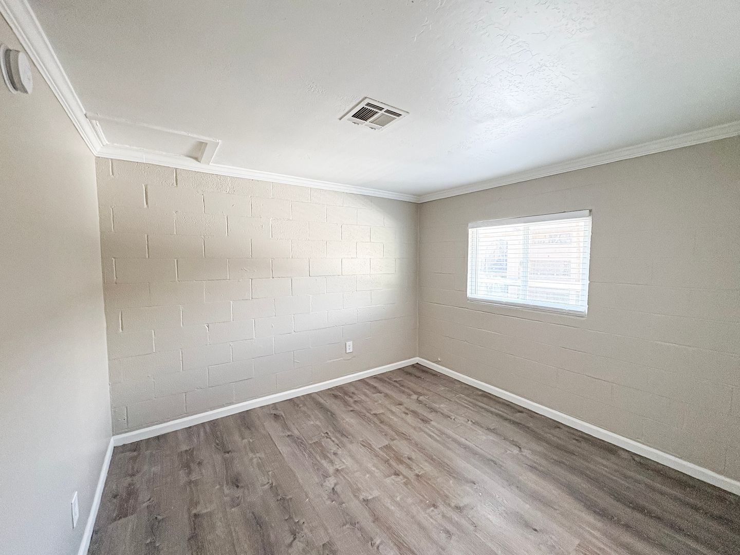 Unfurnished bedroom at The Vines.