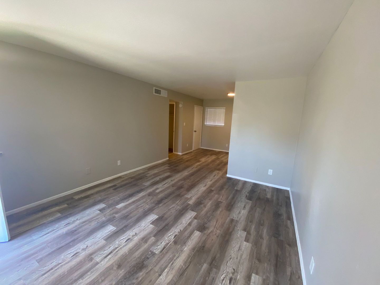 Representative unfurnished apartment interior at Devonshire Apartments at 2414.