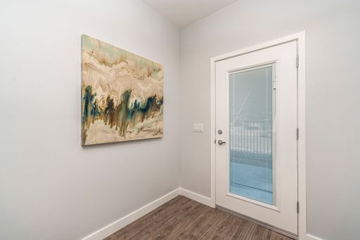 Apartment entry at Halcyon on Cheery Lynn.