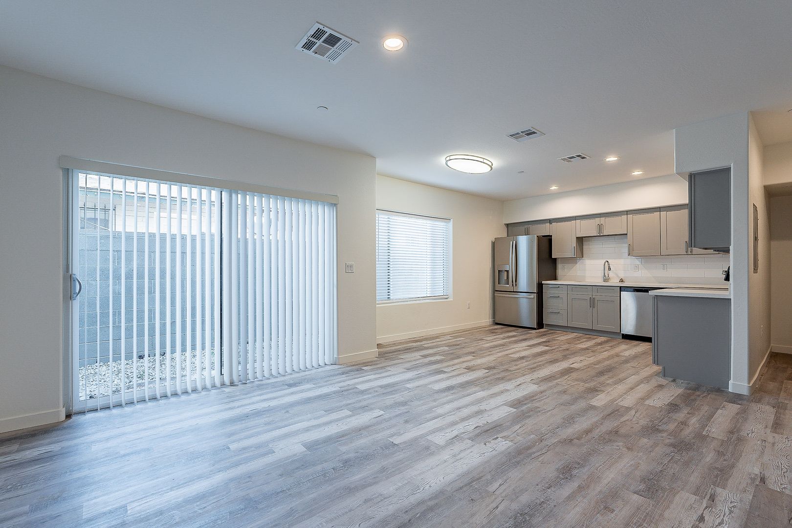 Unfurnished apartment interior — representative home at La Vie.