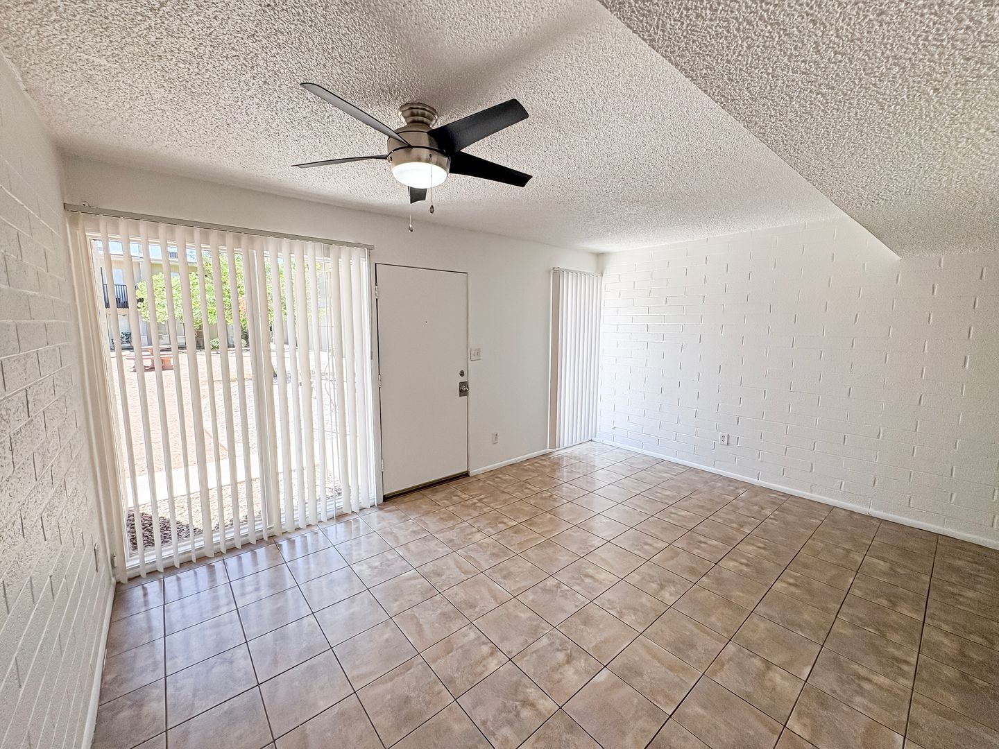 Representative unfurnished apartment interior at Villa Serena.
