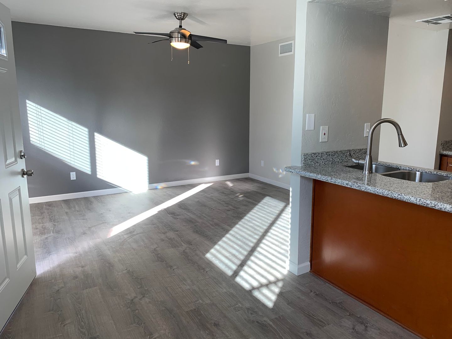 Unfurnished apartment interior — representative home at La Vie.