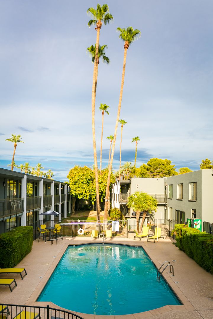 Pool and poolside area at The Marlowe.