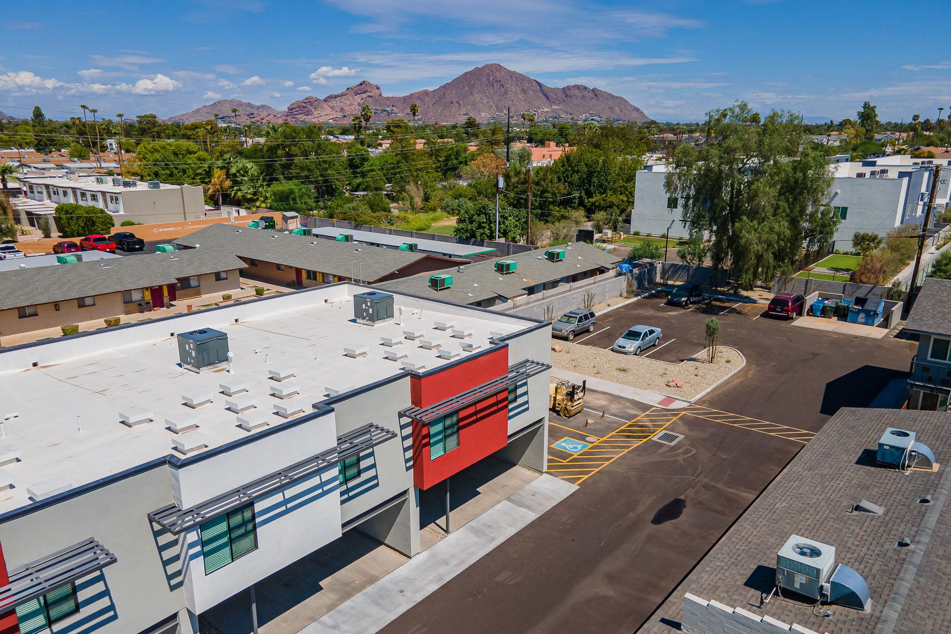 Aerial community view at La Vie.